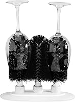 Vista 3 de New Star Foodservice - Lavadora de vasos con tres cepillos, base con ventosa (54484)