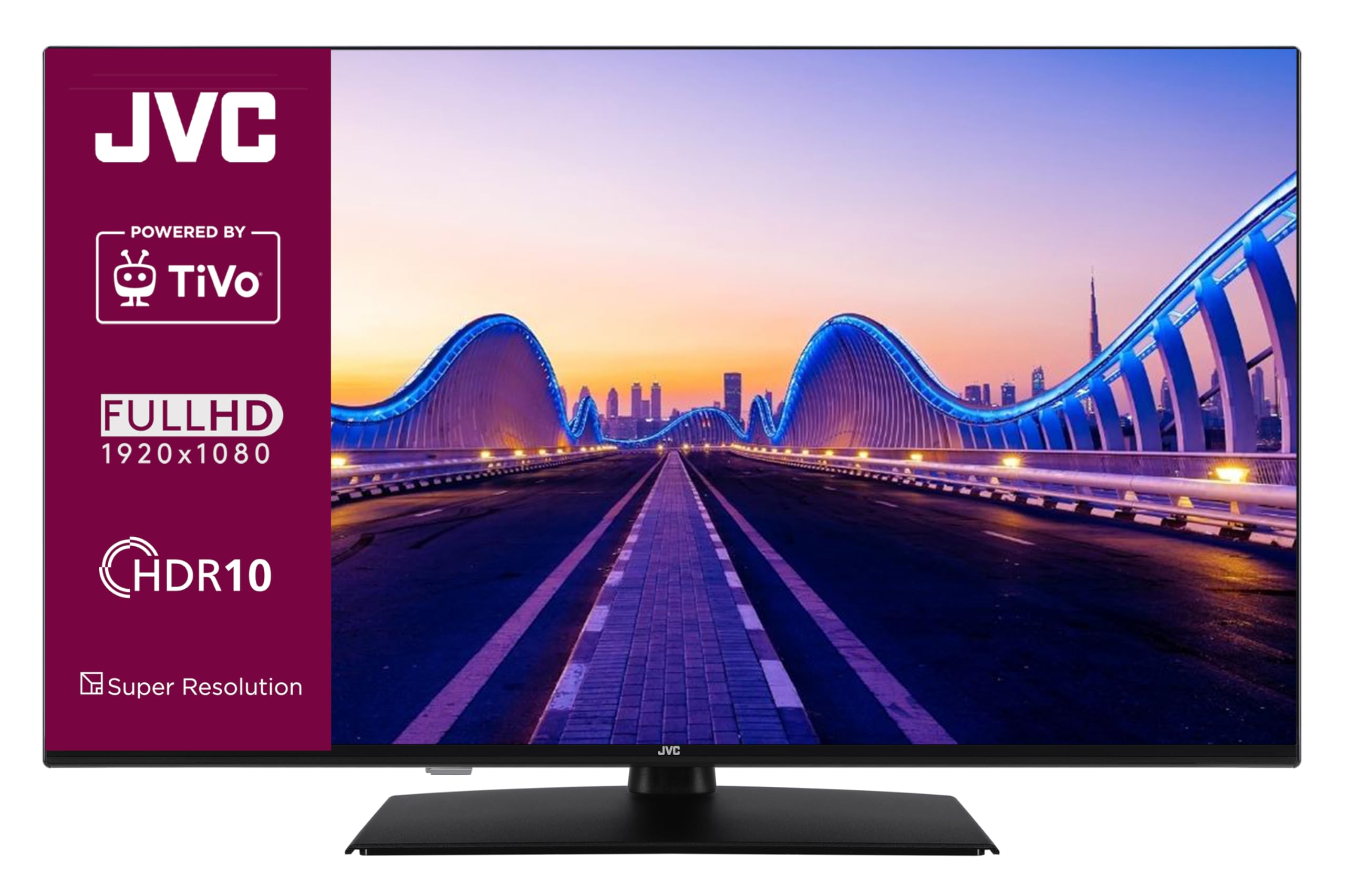 JVC LT-40VF5355 40 Zoll Fernseher / TiVo Smart TV (Full HD, HDR, potrójny tuner) [Energieklasse E] (823995)