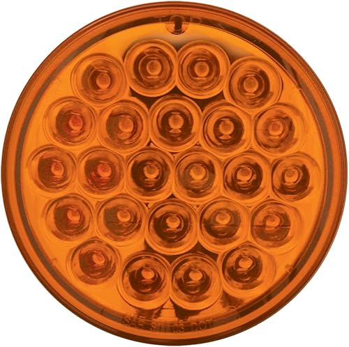 Miniatura 8 de GG Grand General 78244 Luz LED rojatransparente (4" Pearl Ss borde y coleta, lente)