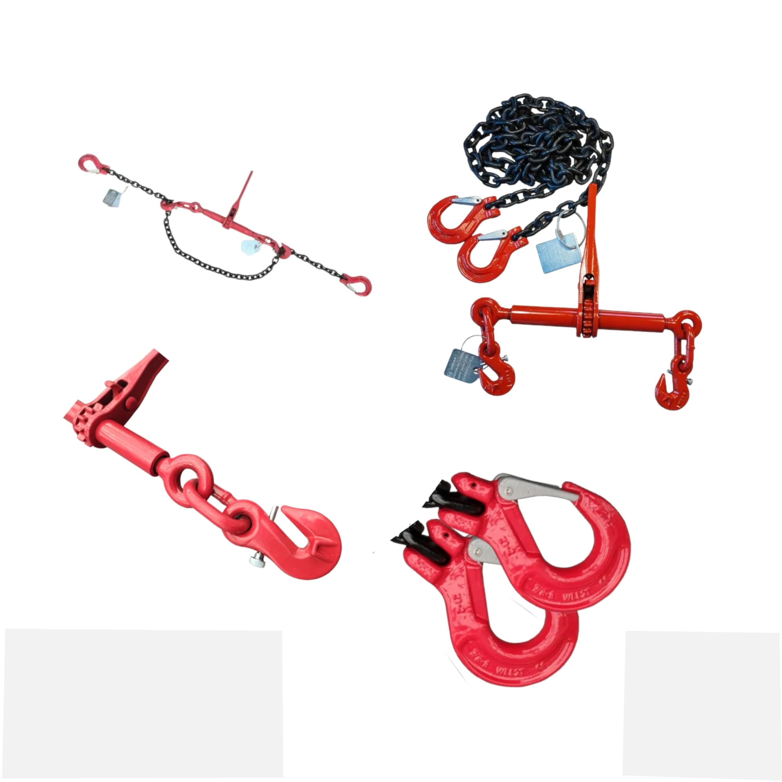 Dolezych 46530801-3,0 Catena di Ancoraggio con Tenditore con Gancio a