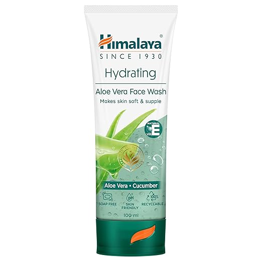 Himalaya Hydrating Aloe Vera Face Wash 100 Ml