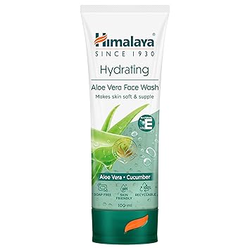 Himalaya Hydrating Aloe Vera Face Wash 100 Ml