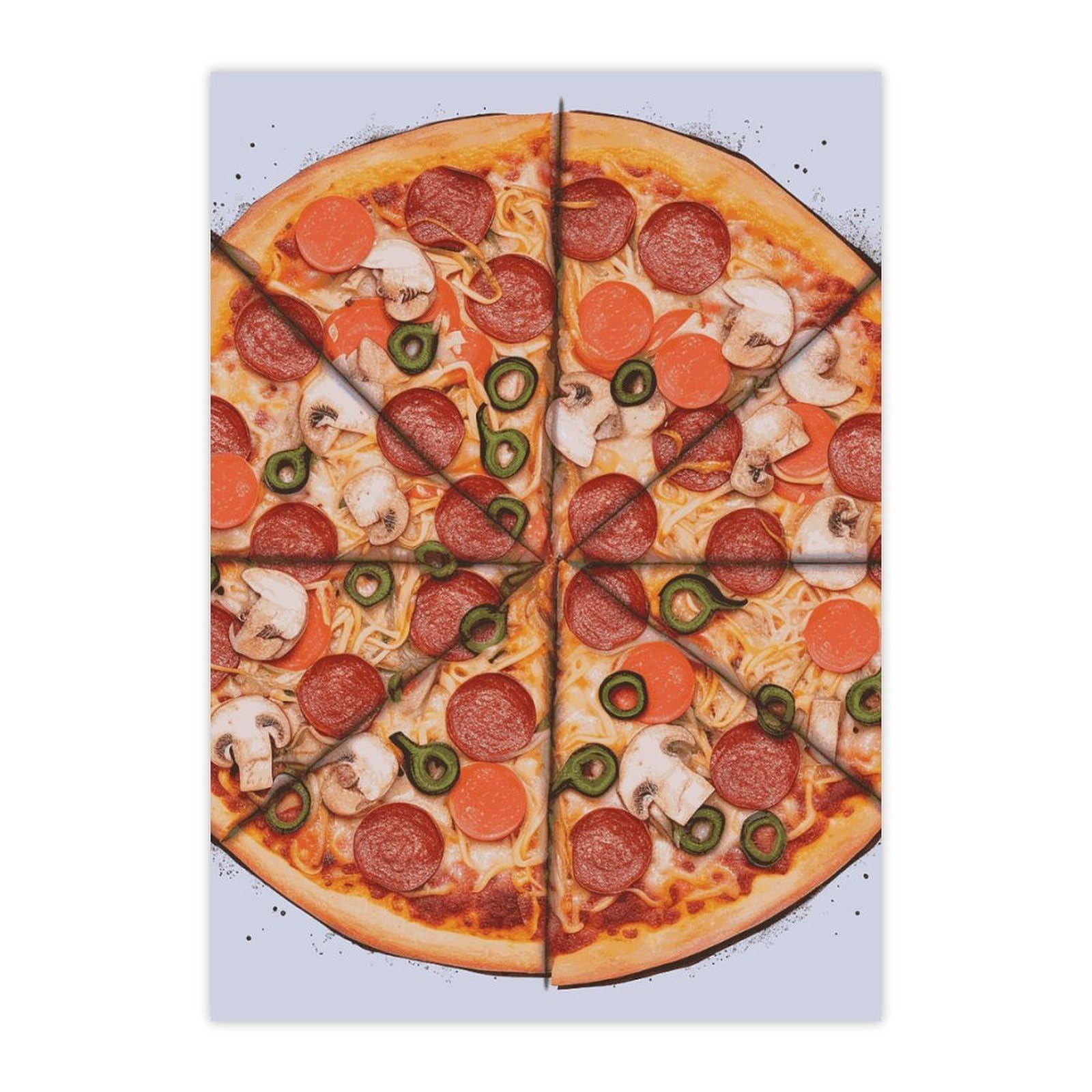 Autocollants I Love Pizza pour customiser votre ordinateur au bureau