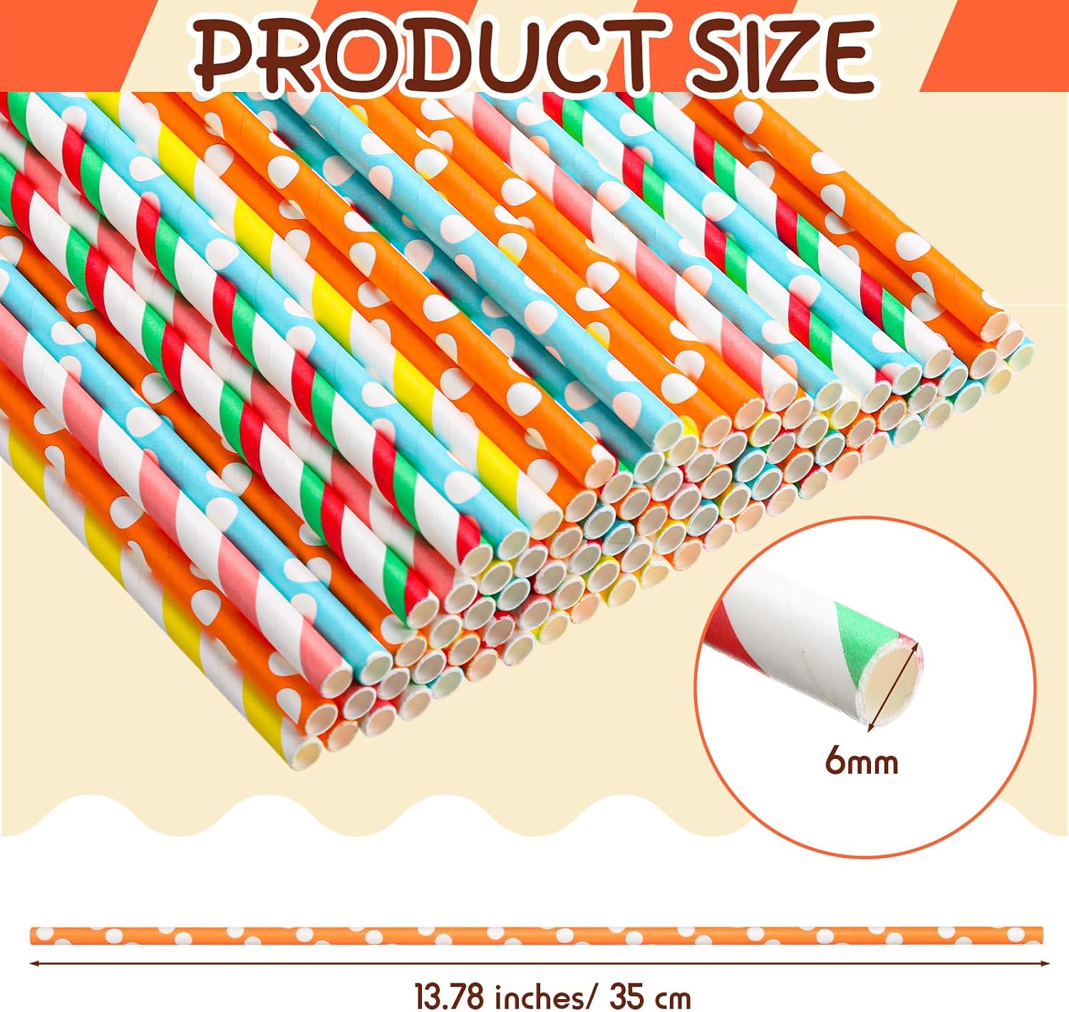 Reallnaive 200 Pieces Cotton Candy Cone 13.8" Cotton Stick, Bright Colors image 2