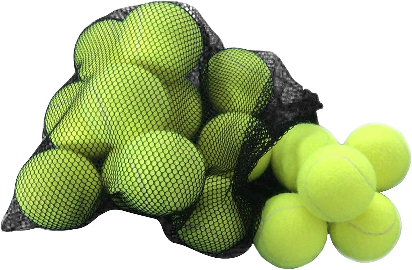 Magicorange 12 Pack Advanced Training Tennis Balls Practice Balls for Beginner Training, Pet Dog Playing Balls (Green) : Sports & Outdoors