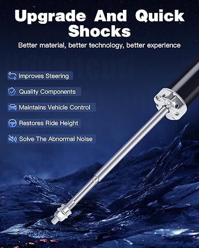 Miniatura 3 de Amortiguadores para Mitsubishi, juego de 4 amortiguadores delanteros y traseros ECCPP para amortiguadores automotrices Mitsubishi Lancer 341342