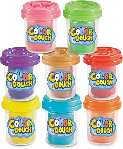 Miniatura 2 de HASAYAQI Compuesto de masa 8 cajas de colores, latas de 2 onzas, a partir de 3 años, multicolor