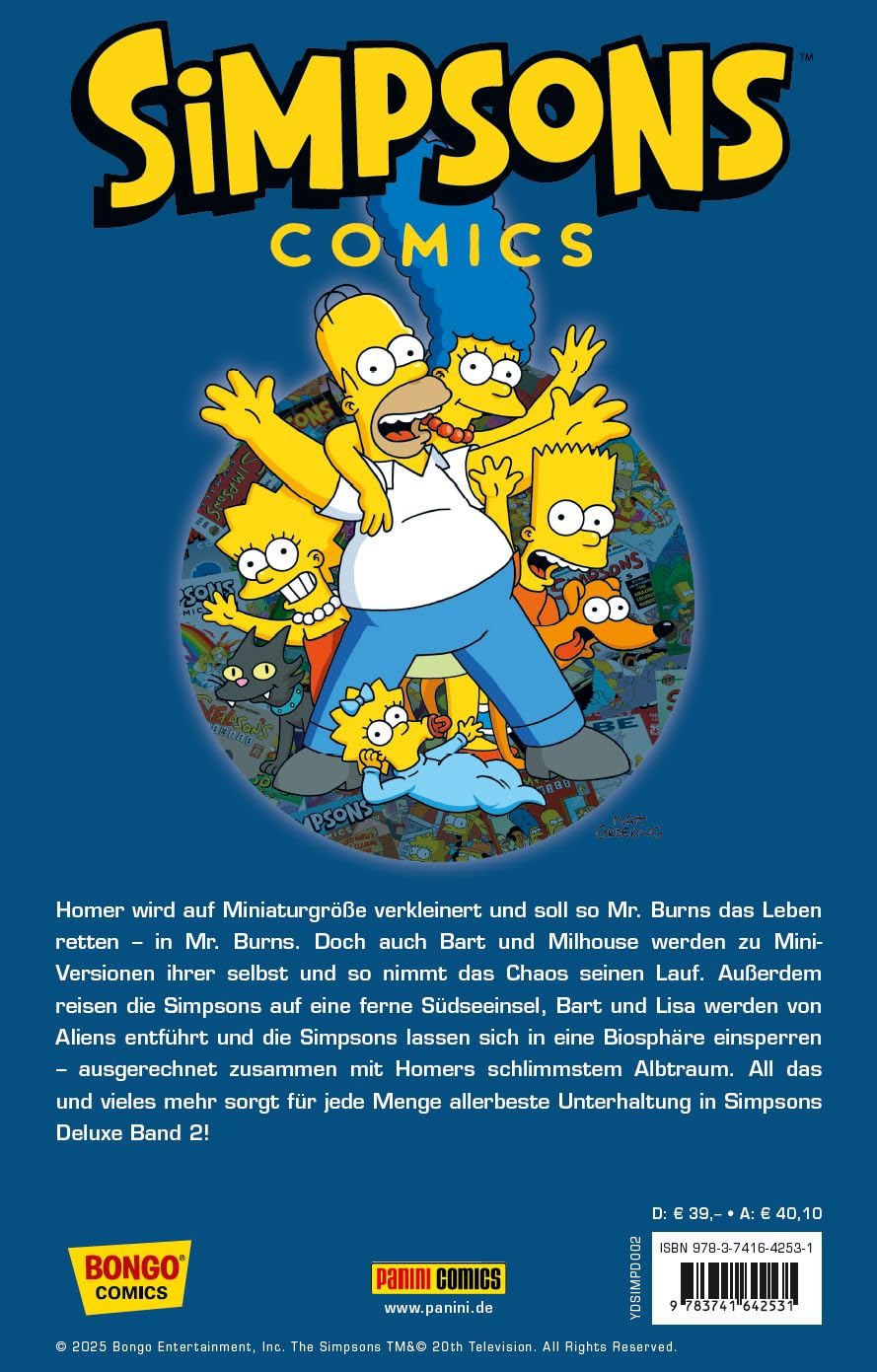 Die Simpsons Comics Deluxe: Bd. 2