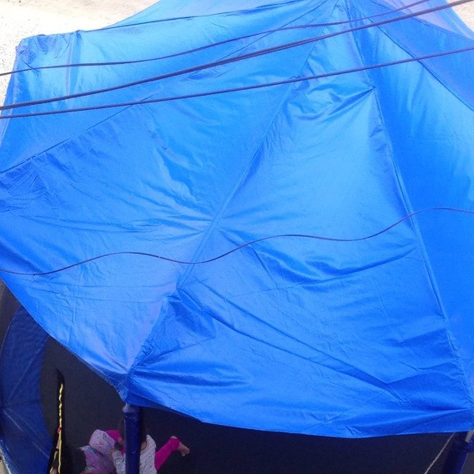 AWYYA Trampolin Dach 10FT - Sonnen- & Regenschutz Für Gartentrampoline