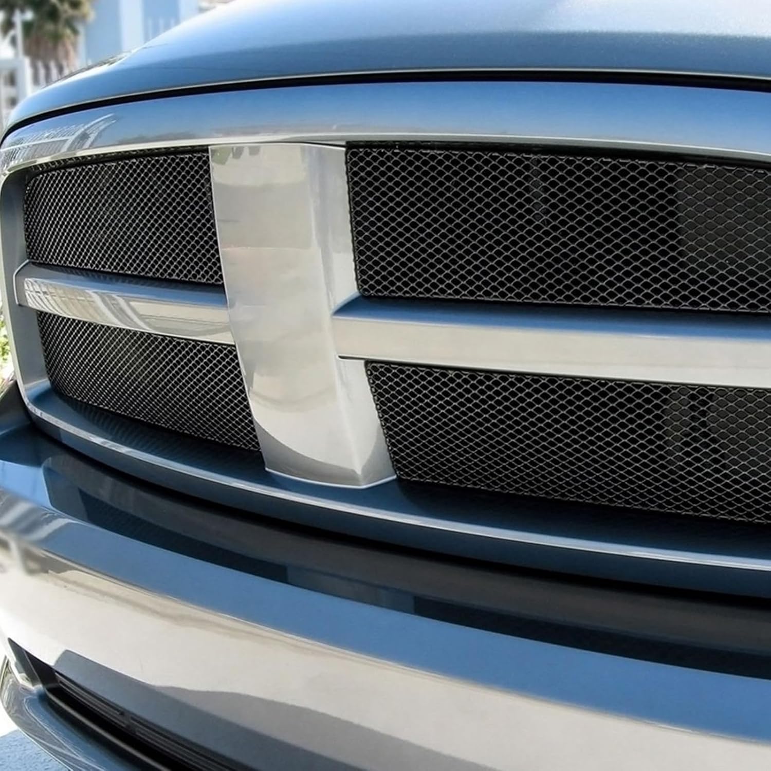 47"X16" Universal Black Metal Mesh: Aluminum Alloy 3 x 6mm Rhombic Hole Car Grill Mesh for Front Grille Insert Bumper