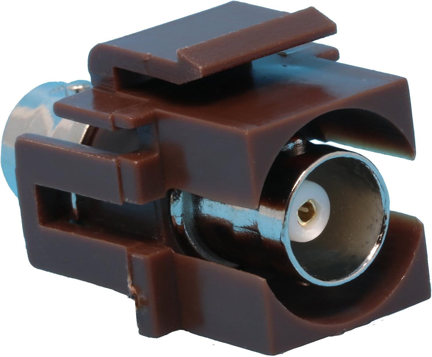 Subwoofer Wall Plate 2-port Insert Leviton Decora QuickPort