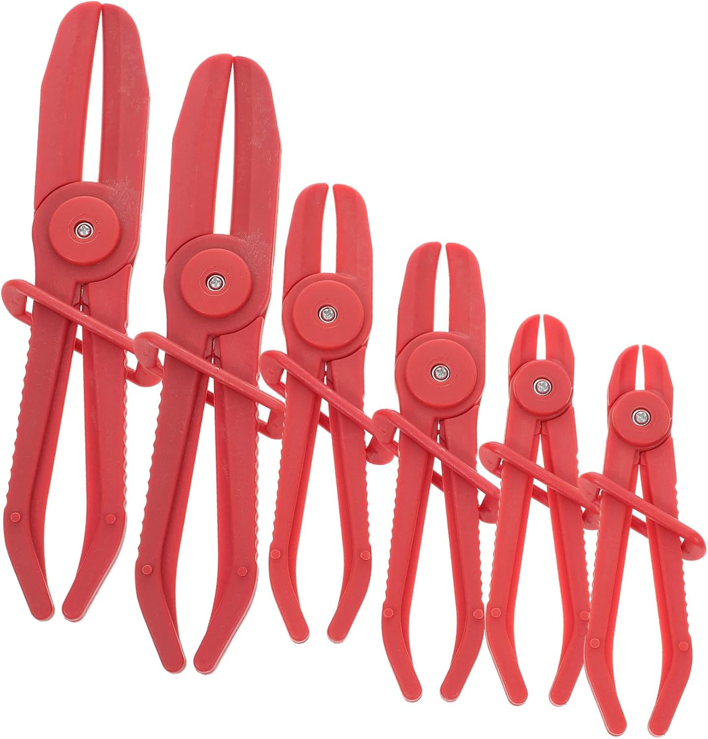 Alipis 6pcs Hose Clamp Pliers Pinch Pliers for Car Radiator Hose Pinch Car Tubing Tools Fuel Line Clamp