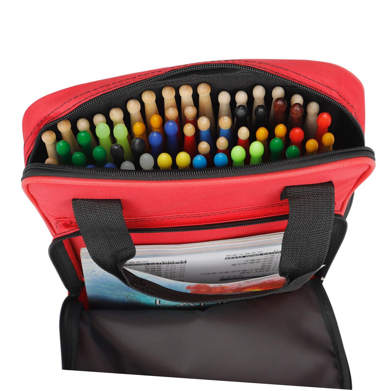 TOYANDONA Per Bacchette Batteria Oxford Bacchette e Mallets Organizer Musicisti Per Pratiche e Concerti