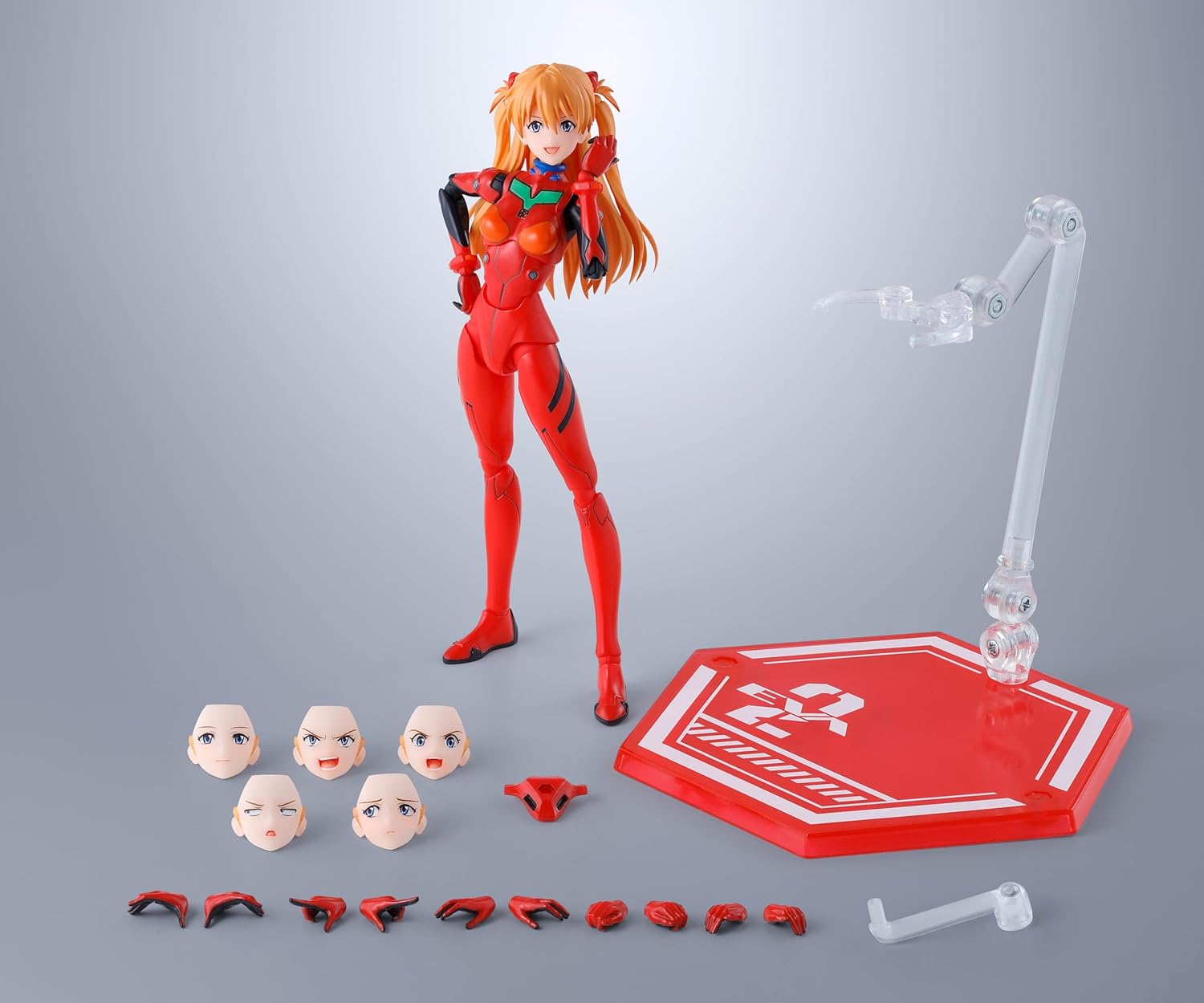 TAMASHII NATIONS - Neon Genesis Evangelion - Asuka Shikinami Langley S.H.Figuarts Action Figure