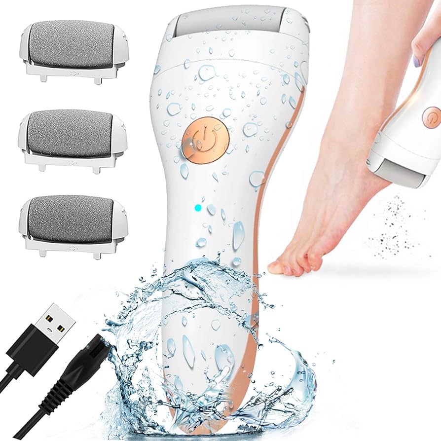 フットケア Electric Callus Remover Electric Foot Callus Remover,Portable Electronic Foot File