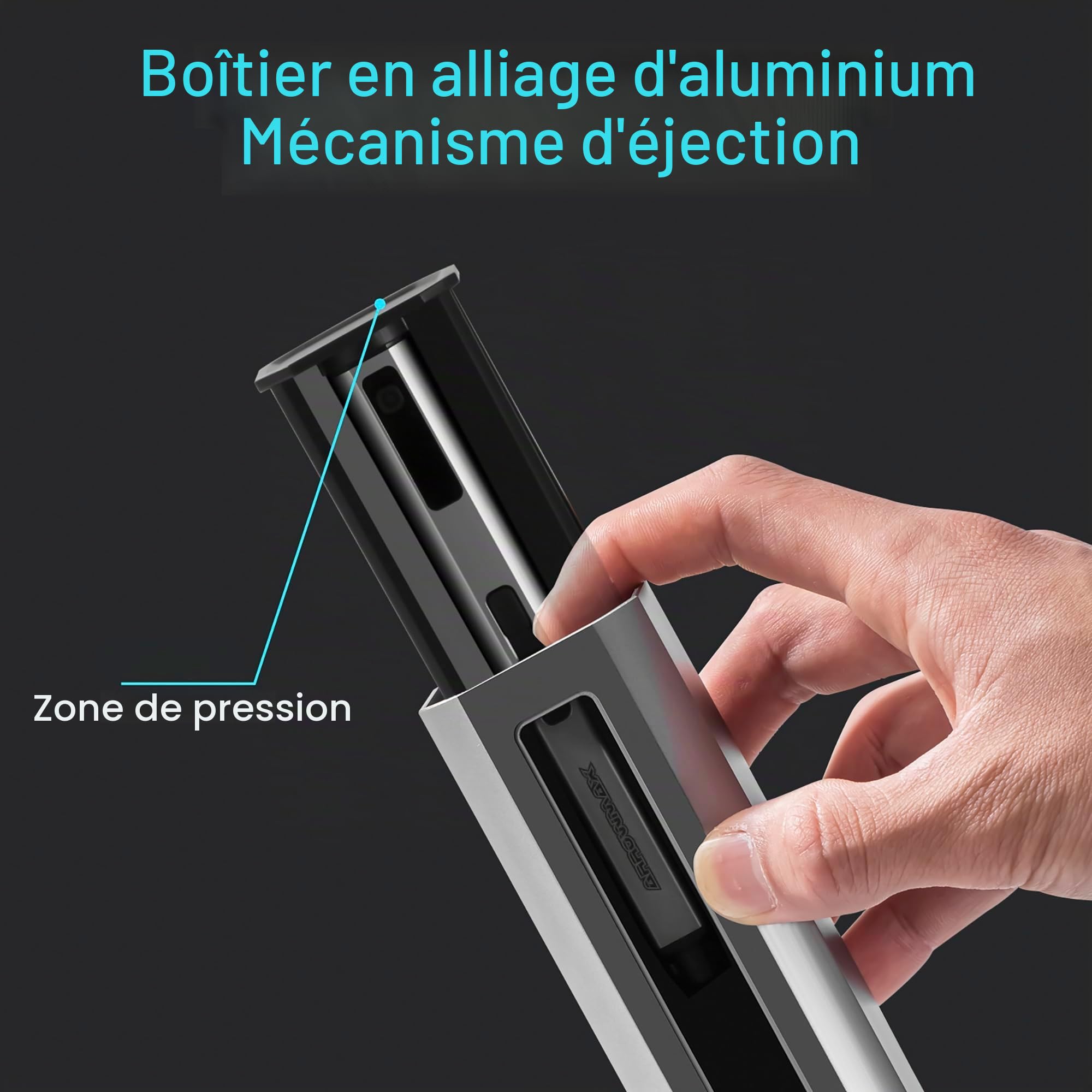 ARROWMAX Mini tournevis électrique, jeu de tournevis électrique de précision 60-en-1 avec embouts magnétiques, 5 modes de couple, kit d'outils de tournevis sans fil de réparation pour téléphone