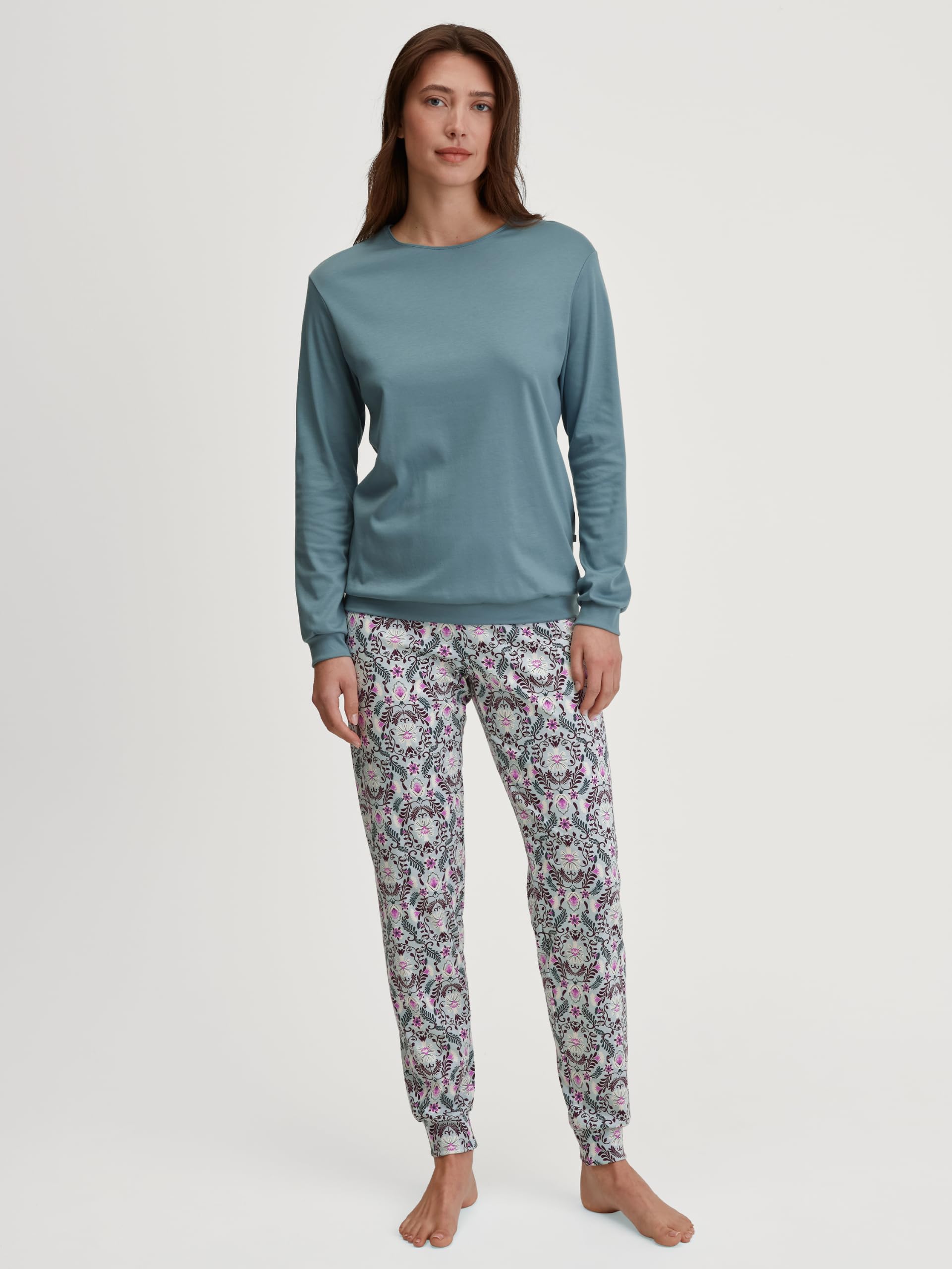 CALIDA Autumn Dreams Bündchen-Pyjama Damen