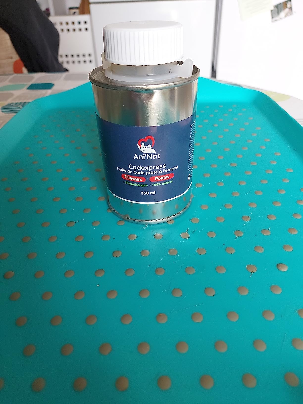 Huile De Cade AniNat 250ml - Soin Pattes Poules Et Sabots Chevaux Avec Applicateur