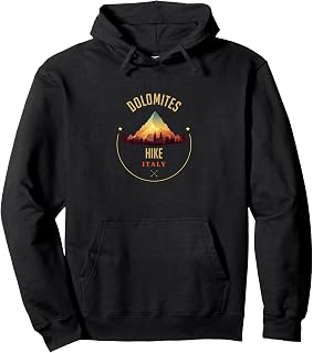 Dolomites Souvenir Apparel - Dolomites Hiking Pullover Hoodie