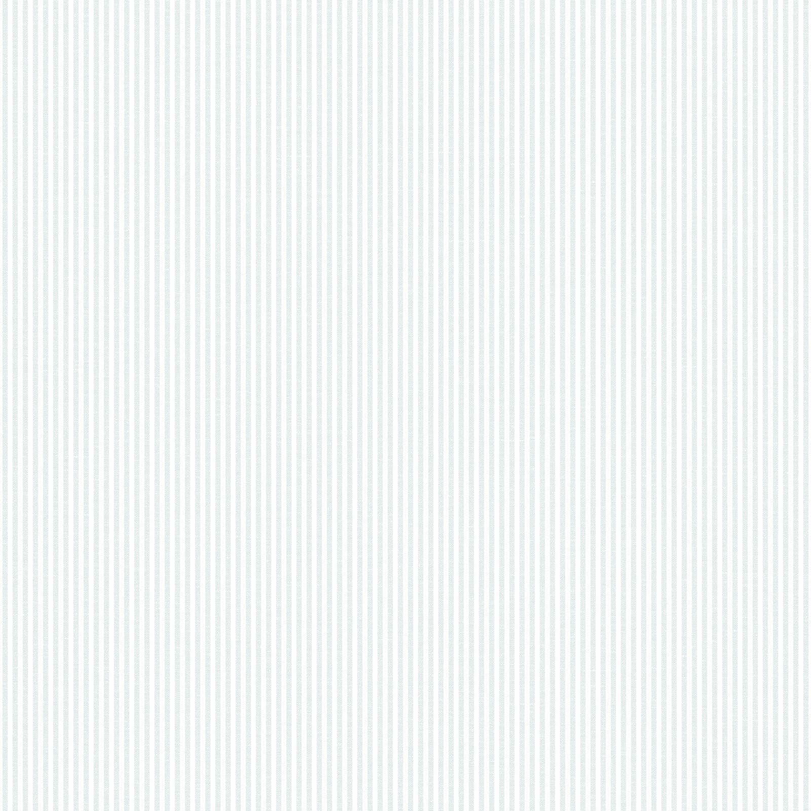 Pinstripe Nursery Textured Wallpaper - Grandeco - Baby Blue - 1 Pack