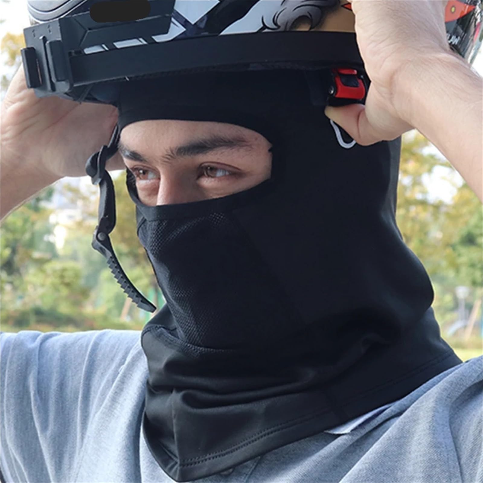 2Pcs Ski Maske Winddicht Thermische Winter Schal Fahrrad Atmungsaktiv for Extrem Kalten Wetter Für Outdoor Sports