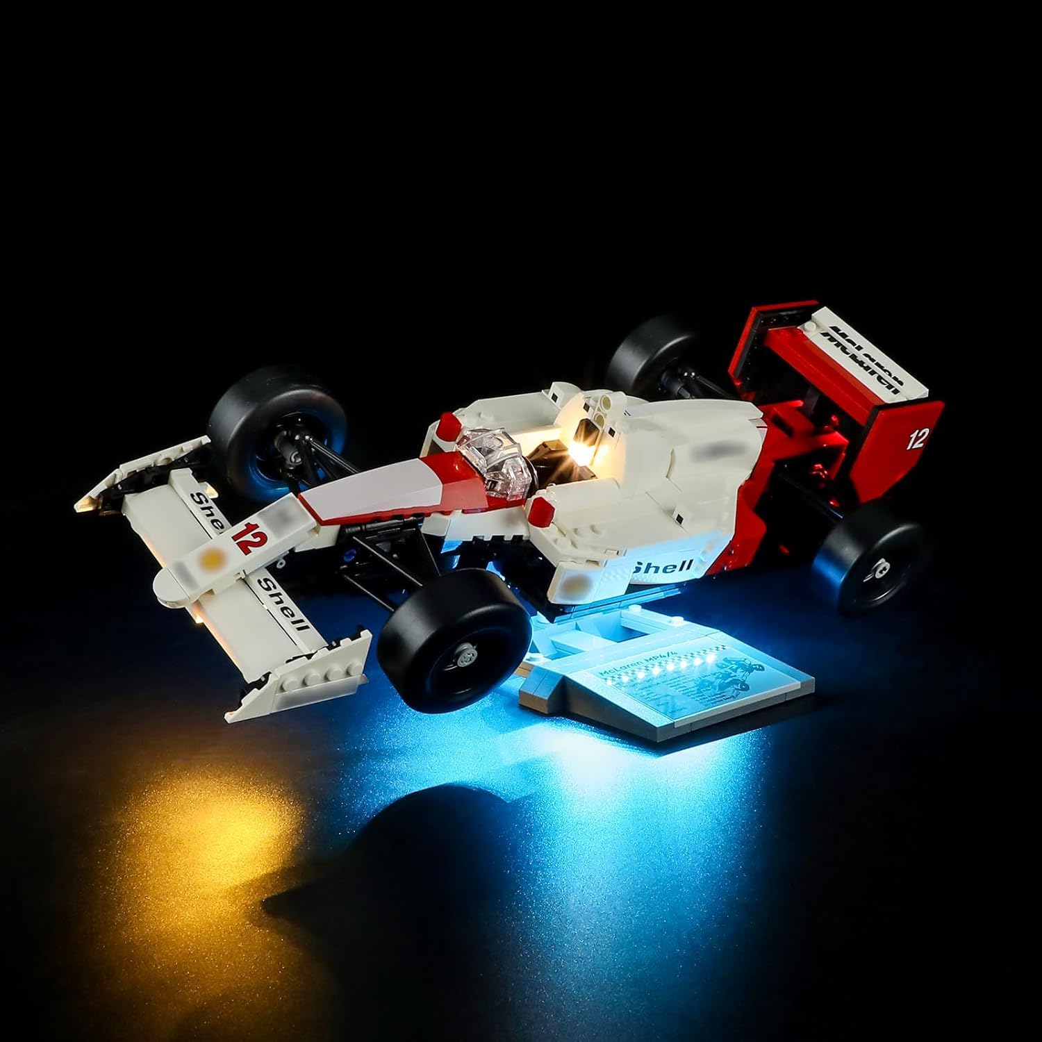 LED Light Kit for Lego 10330 MP4/4 & Ayrton Senna Set, Compatible with Lego 10330 Building Blocks Model(Not Include Blocks Set)
