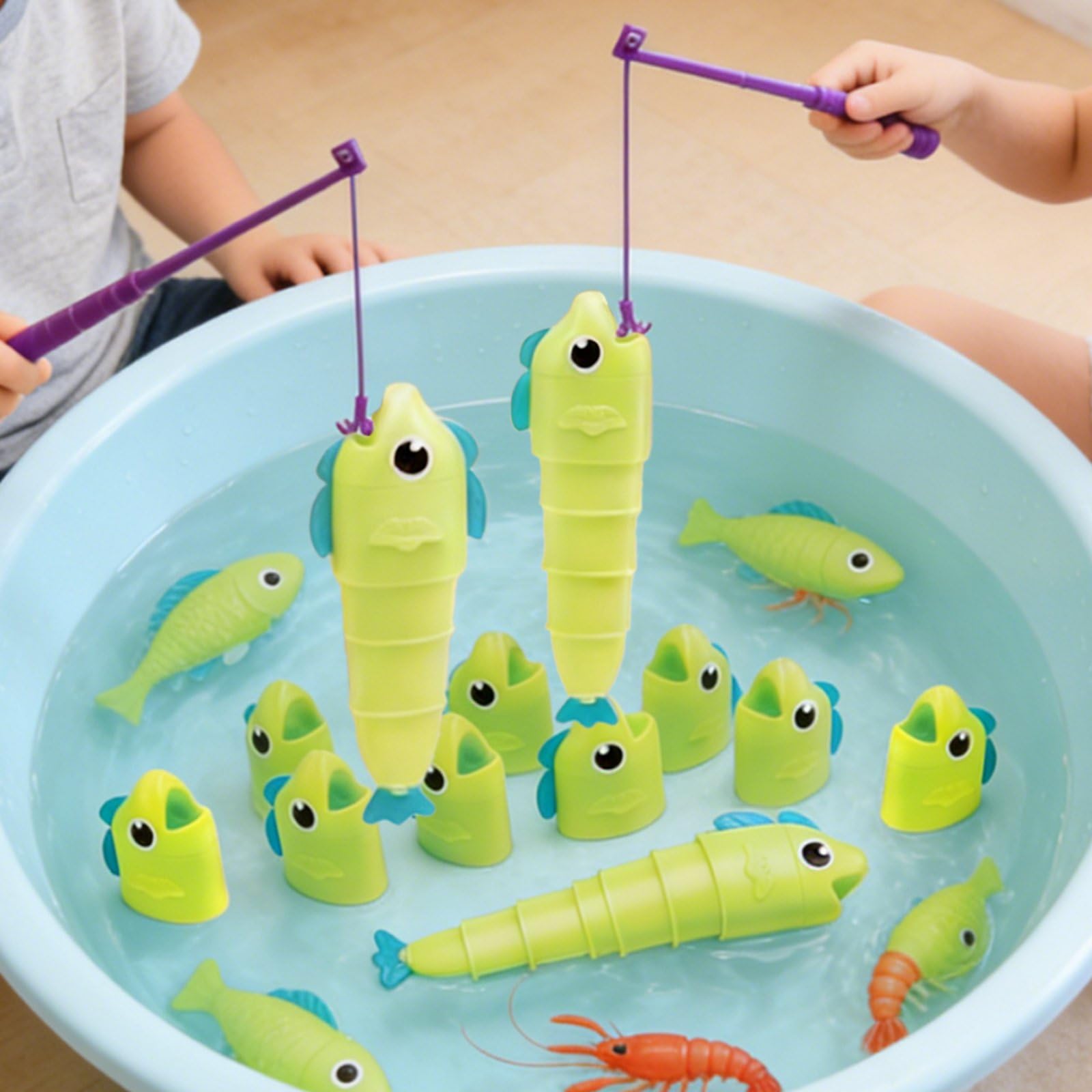 Amazon | predolo 【2026新感覚】伸縮式魚のおもちゃ 魚釣りゲーム