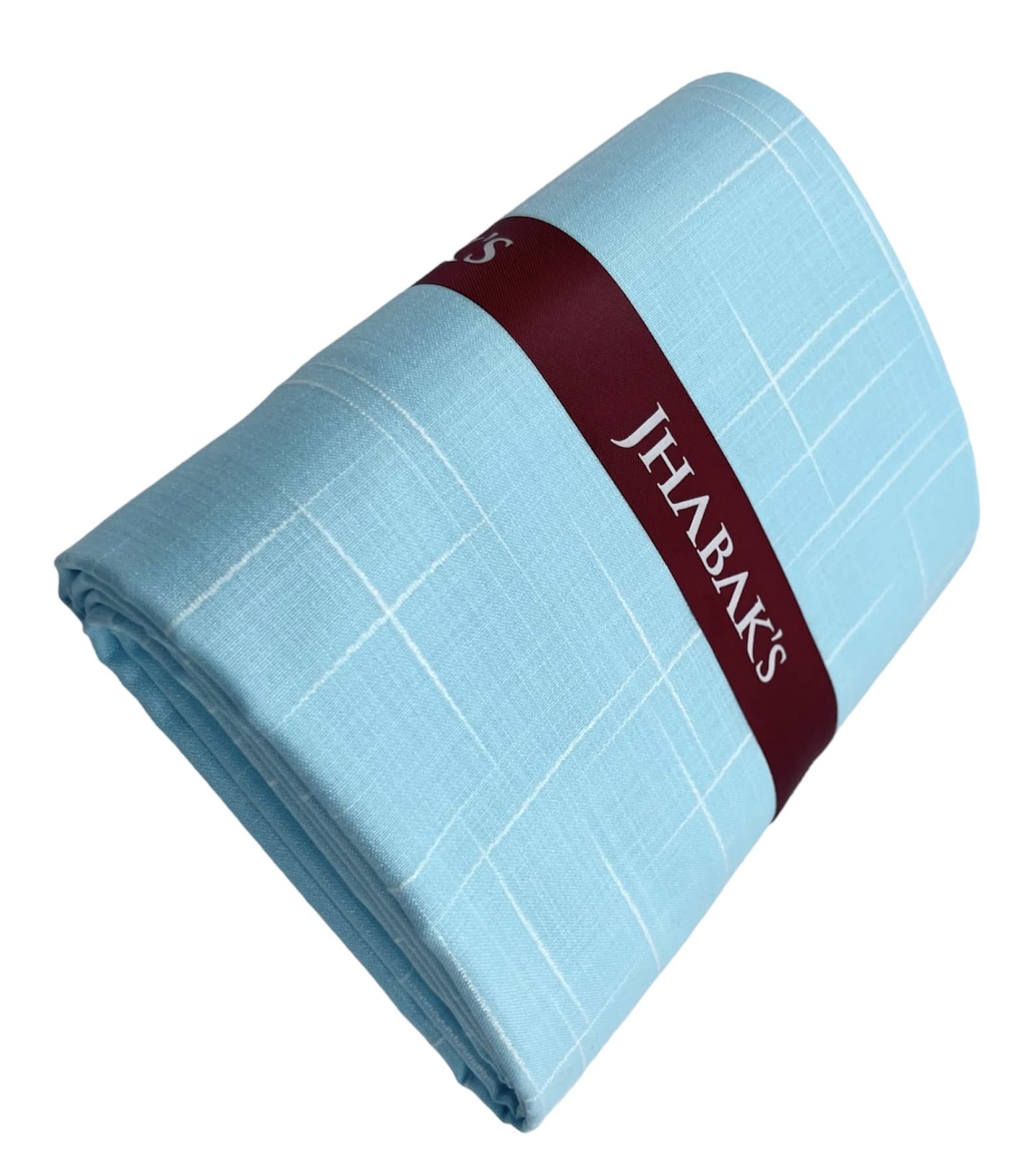 jhabak's Unstitched Cotton Linen Blend Self Design Shirt & Kurta Fabric - 2.25m Shirt Cloth OR 3m Kurta Material-picture-27