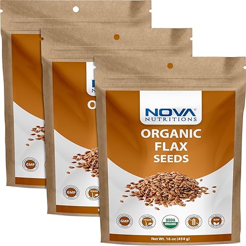 Nova Nutritions Paquete de 3 manjistha en polvo orgánico certificado 16 oz (454 gm)