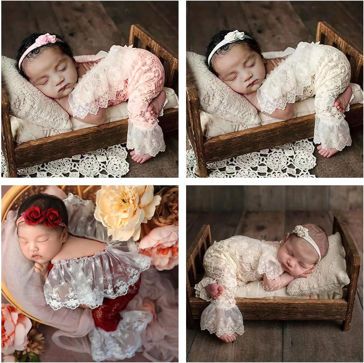 Newborn Girls Photoshoot Outfits Newborn Photography Props Lace Romper Picture Props Photoshoot Princess Costume