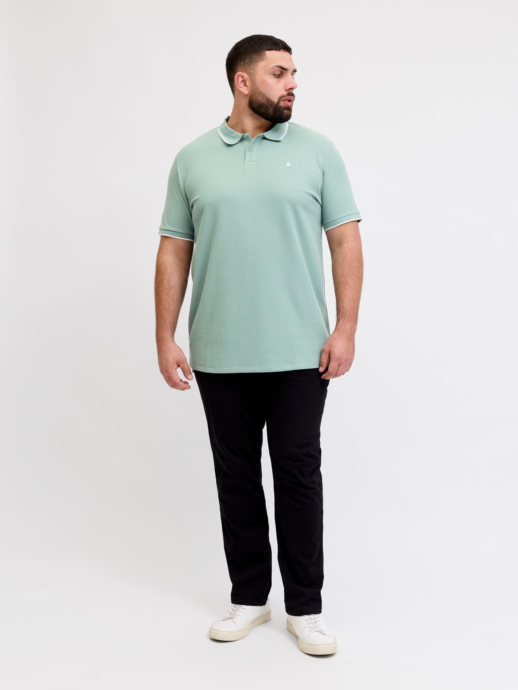 Jack & Jones Jjeaustin Polo SS Noos Pls Jjeaustin Polo SS Noos Pls Hombre (Pack de 1)