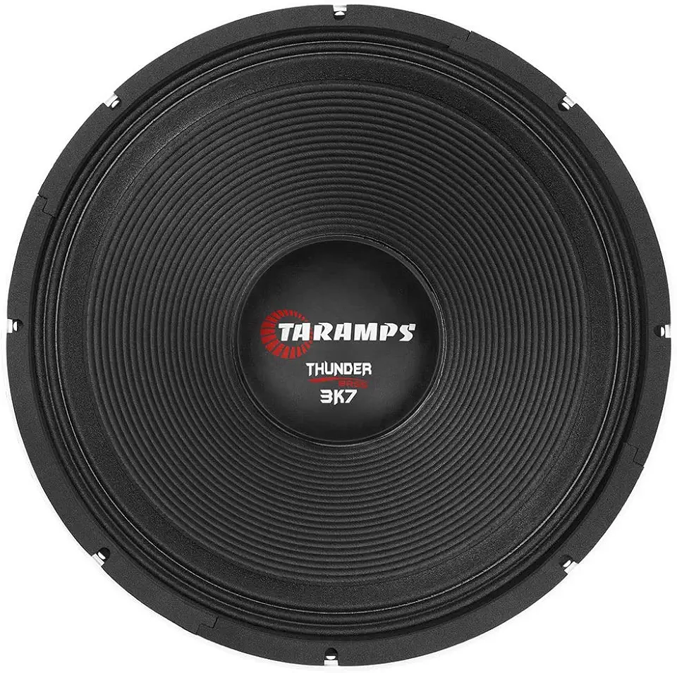 Alto Falante 18 THUNDER BASS 3K7 4 ohms 1200 W RMS 18 Polegadas Taramps Som Automotivo