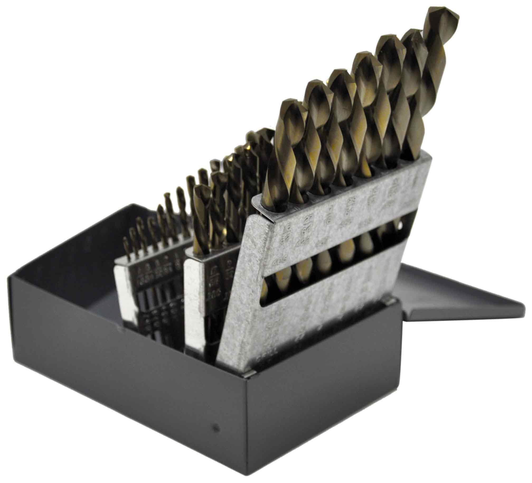 Knkut 29 KK6 1/16 A 1/2-inch mano izquierda Jobber Set, 29 piezas