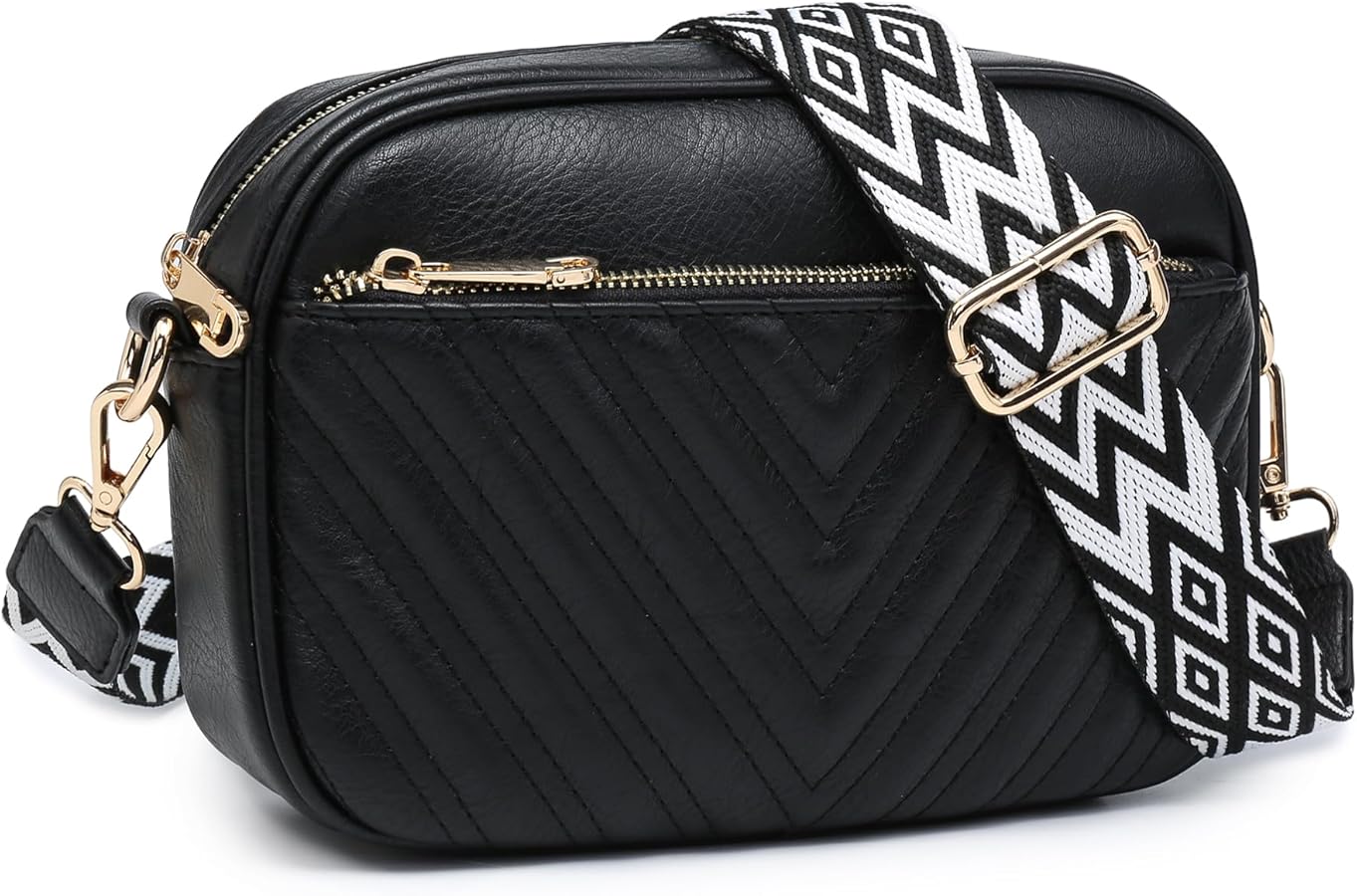 VONMAY Crossbody Purse for Women Quilted Crossbody Bags Vegan