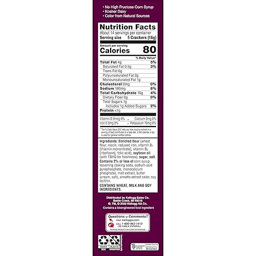 Miniatura 2 de Toasteds Galletas saladas, aperitivos para fiestas, Buttercrop, caja de 8 onzas (1 caja)