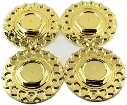 Wheel Rim Center Cap 4pcs Gold/silver 9155L169 135S170 Compatible with BBS RS 247L169 09.24.028(4PCS SILVER-170mm)