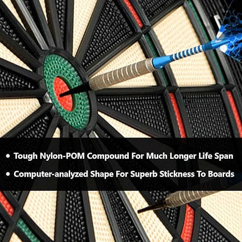 Miniatura 5 de Puntos de dardos de punta de plástico de rosca 2BA Puntos de dardos suaves Accesorios de dardos de repuesto Negro