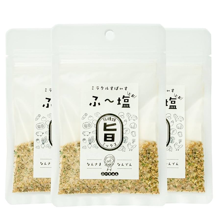 Amazon | ミラクルすぱいす ふ～塩 旨ミックス 30g(袋)×3