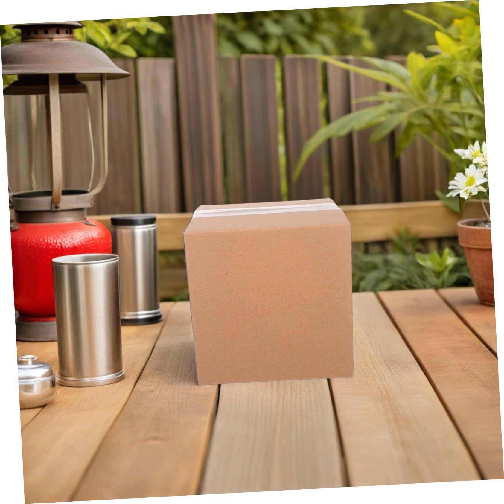 Caja de Envío Cuadrada 15 Piezas de Papel Corrugado | Montaje Fácil, Solución Fiable, Excelente Protección, Pack de 15 Unidades para Paquetes Pequeños