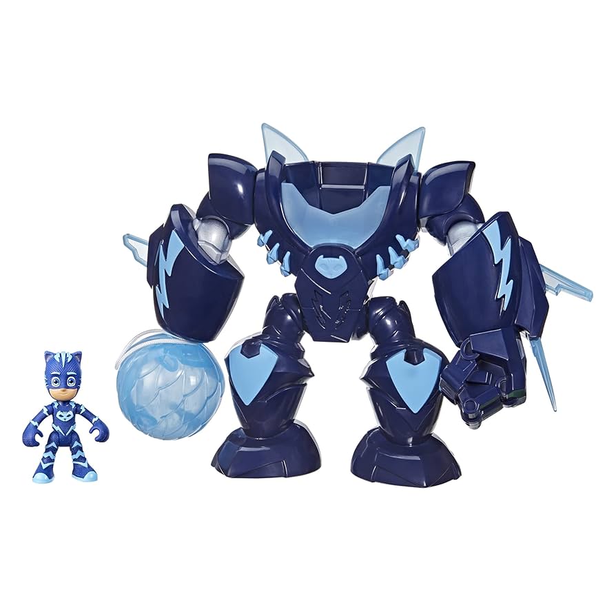 Amazon.com: PJ Masks Robo-Catboy Preschool Toy with Lights