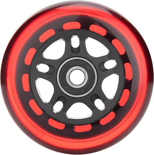 Miniatura 8 de HeyZomm Ruedas para patines en línea para exteriores e interiores, ruedas de repuesto para patines en línea 85a, ruedas de hockey con rodamientos