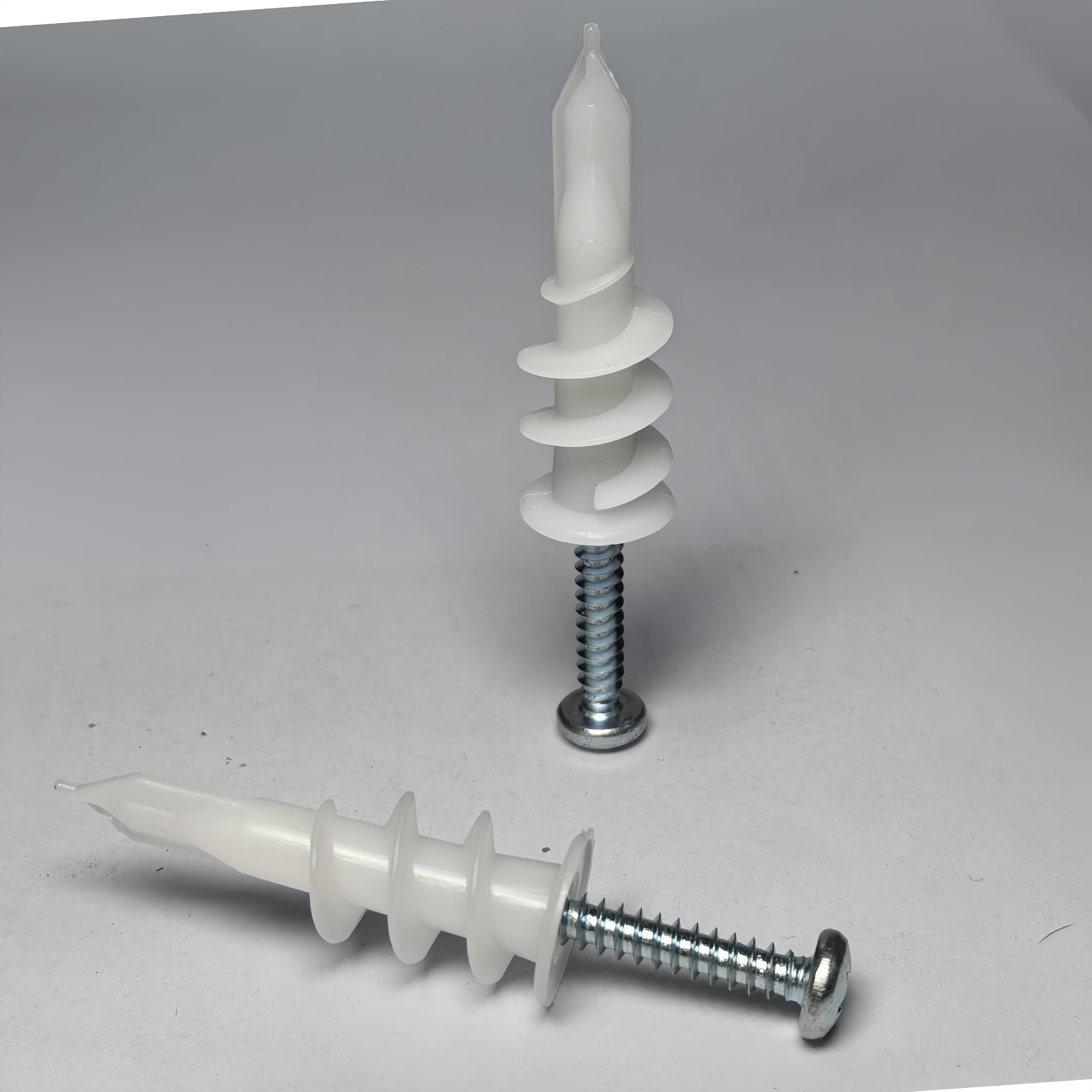 Santie#8 Self-Drilling Drywall Anchors with Screws-25 Pack