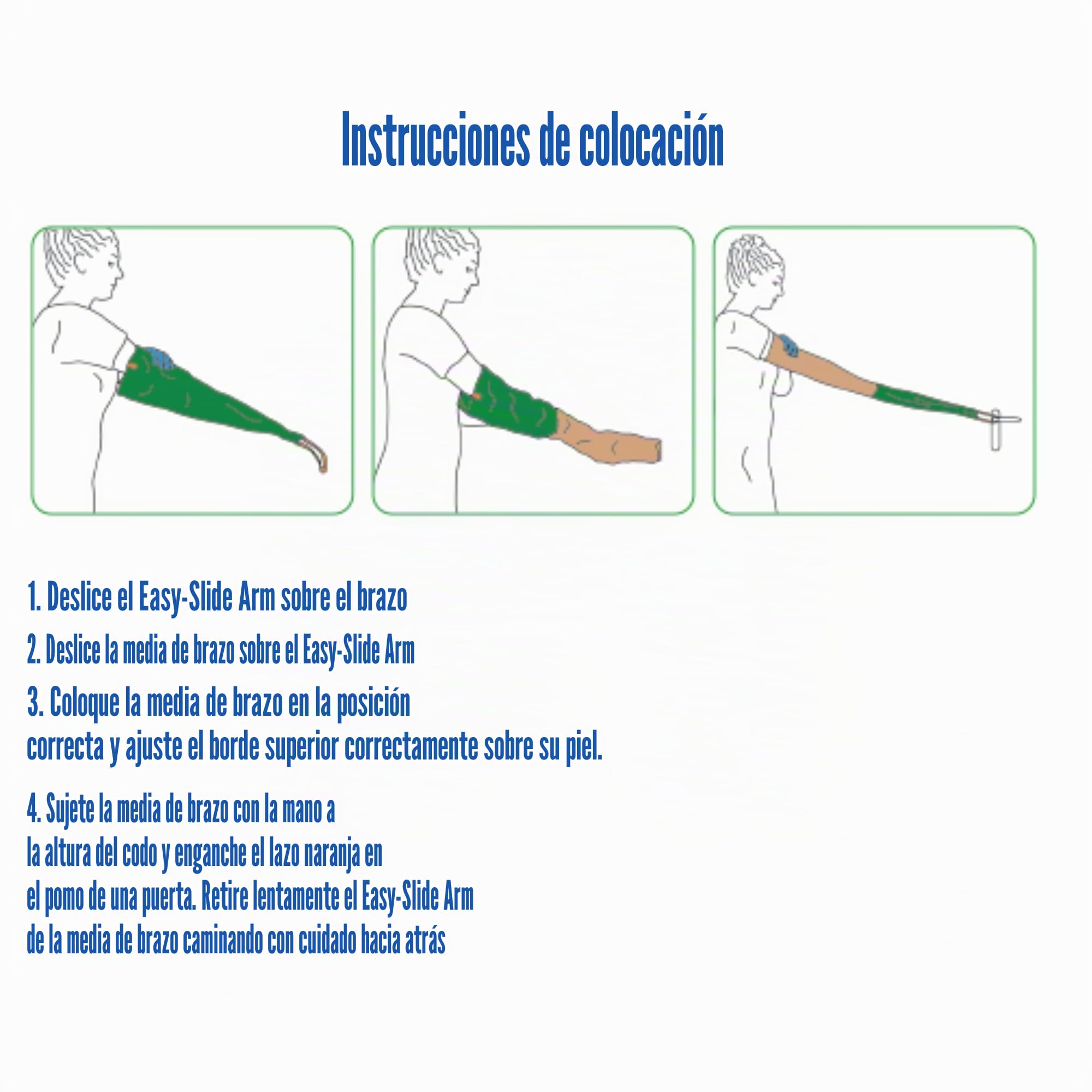 Arion Easy Slide - Apretador para mangas de compresión + Olanmarp | Fácil de poner calcetines de compresión con detergente, ideal para pacientes con linfedema