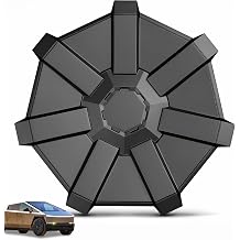 20" Wheel Cover for Cybertruck 2024-2025, Matte Black ABS, 1 Pack