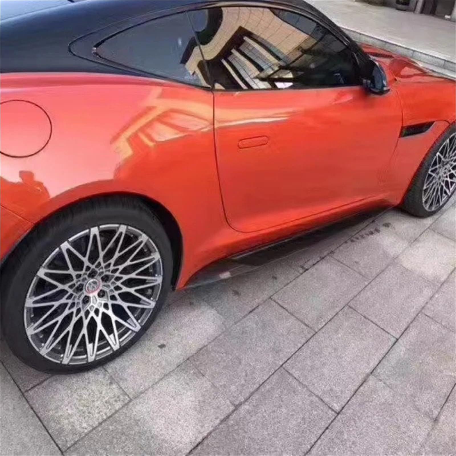 Spojlery tylne Do Jaguar F TYPE 2013-2024 Skrzydło spojlera | Boczna Dokładka Dyfuzor Wargi Spoiler Body Kit Splitter Remonty
