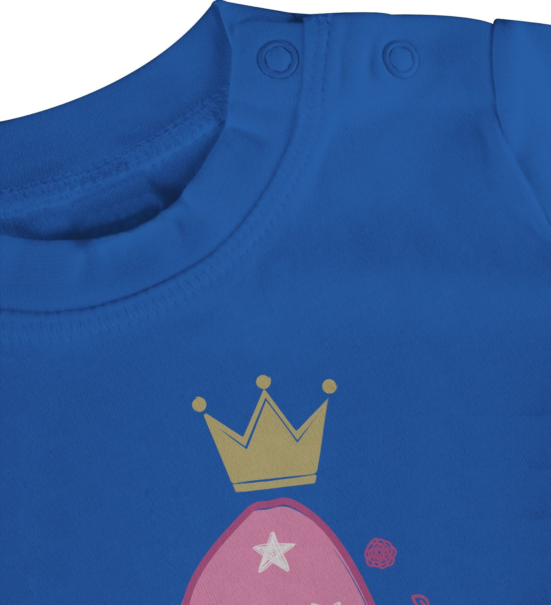 Geschenk mit Namen personalisiert by Shirtracer - Baby T-Shirt Mädchen Jungen - 1. - Ich Bin eins I Geburtstag EIN Jahr alt
