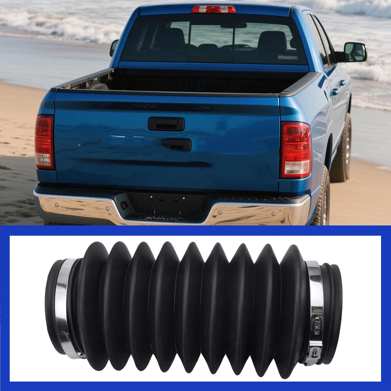 05093380AA Rear Drive Shaft Boot Bushing Fits for Dodge Ram 2500 3500 2003-2012 For Chevy 2500 3500 2003-UP Replacement for 40021327