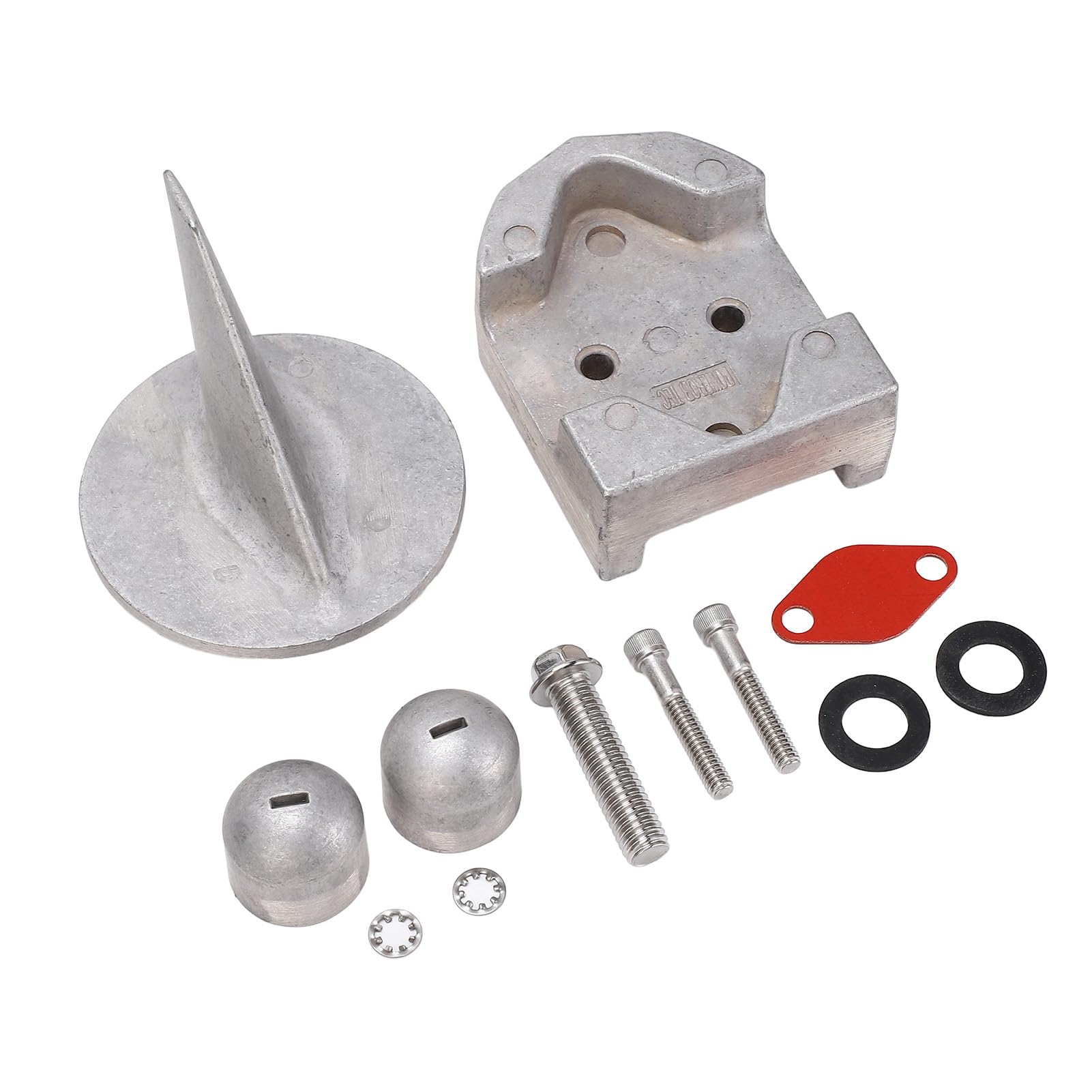 Kit anodi in alluminio per barche Set anodi marini Protezione professionale contro la ruggine e l'ossidazione per MerCruiser MR Alpha One Drive dal 1984 al 1991 12 accessori