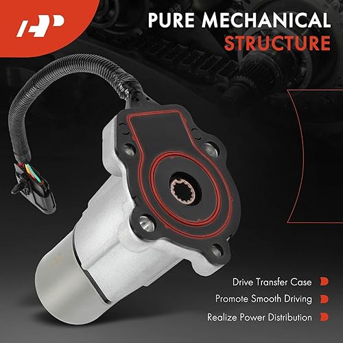 Miniatura 2 de A-Premium Motor de cambio de caja de transferencia compatible con Chevrolet Trailblazer 2002-2009, Trailblazer EXT y GMC Envoy, Envoy XL/XUV y Buick