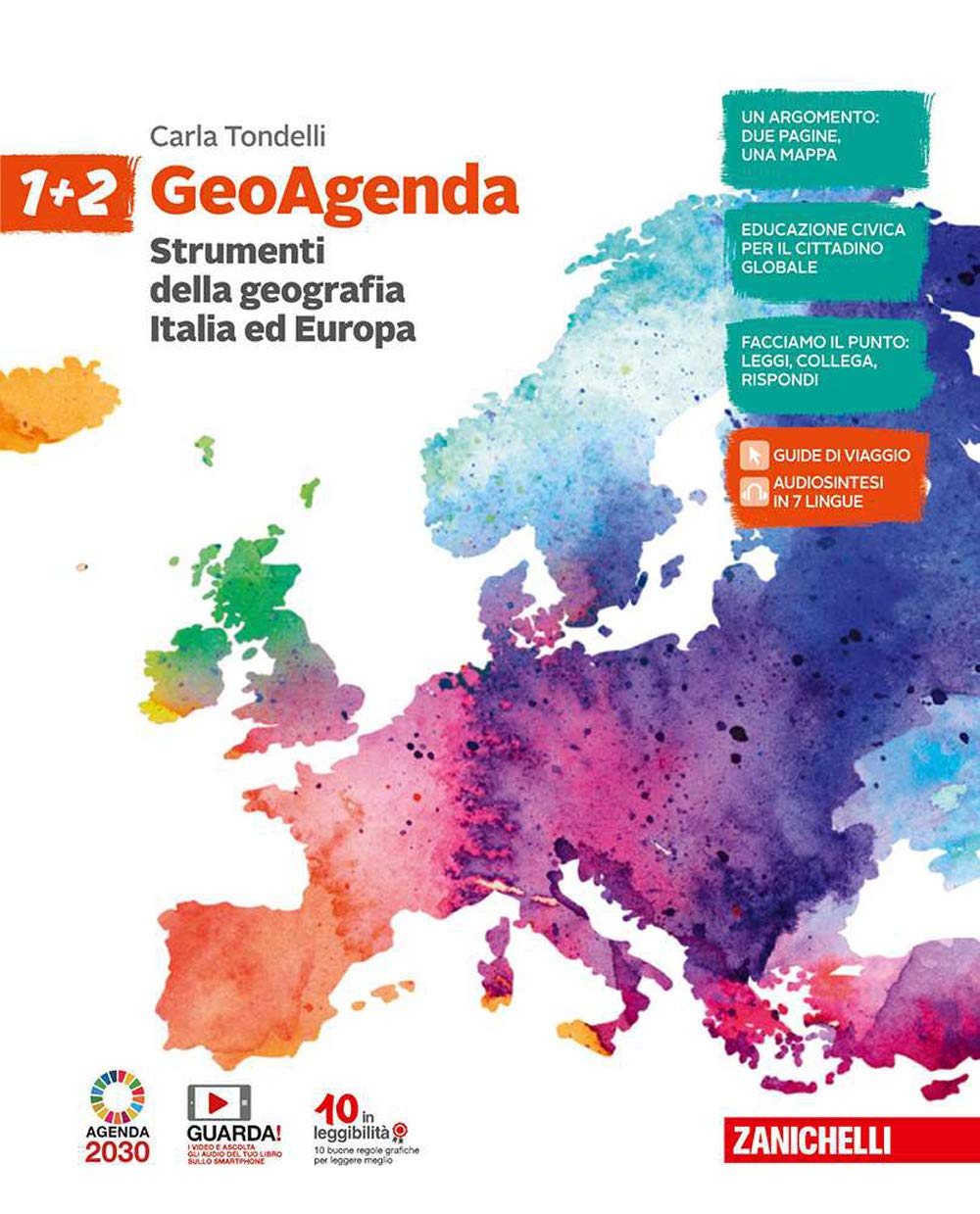 GeoAgenda. Per la Scuola media. Con e-book. Con espansione online. Strumenti della geografia. Italia ed Europa (Vol. 1-2)